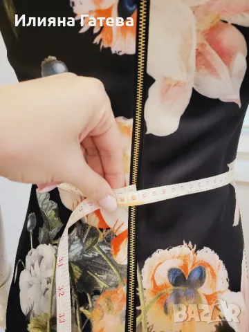 Рокля Ted Baker р-р С/М почти нова, снимка 6 - Рокли - 47799697
