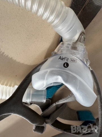 Назална маска ResMed AirFit N20 за сънна апнея размер L, снимка 4 - Медицински консумативи - 52925877