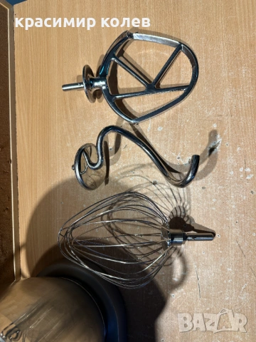 английска кухненска машина (миксер) "Kenwood Chef XL Elite", снимка 11 - Миксери - 53258471