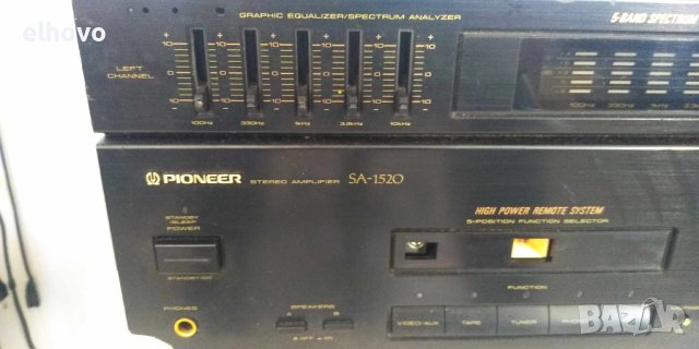 Стерео усилвател Pioneer SA-1520, снимка 9 - Ресийвъри, усилватели, смесителни пултове - 43019822