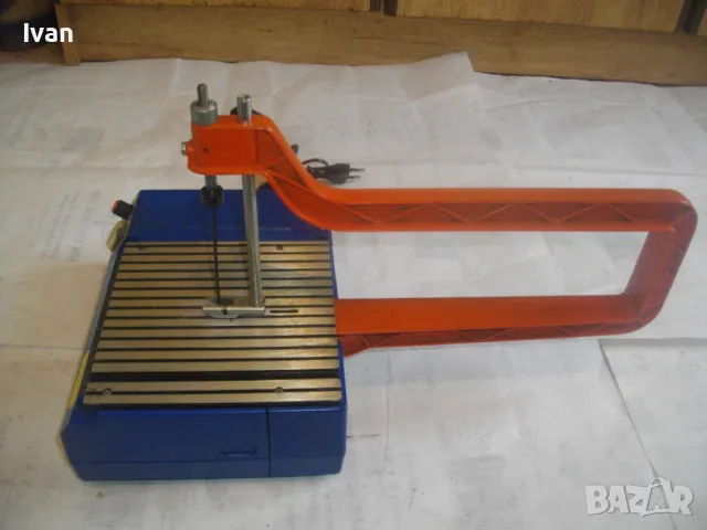 ЕЛЕКТРИЧЕСКИ МИНИ КОНТУРЕН ТРИОН НЕМСКИ ПРОФЕСИОНАЛЕН РЯЗАНЕ ДЪРВО С РЕГУЛАЦИЯ ДО 90мм DEKUPIERSAGE, снимка 4 - Други инструменти - 48708031