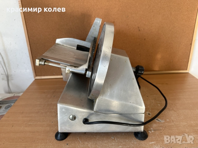 професионална немска слайс машина, снимка 8 - Обзавеждане на кухня - 52809175