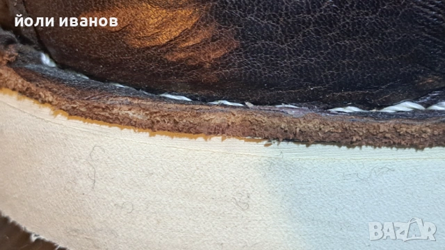Кожени зимни обувки нови 39 номер,шити, снимка 5 - Дамски боти - 53057953