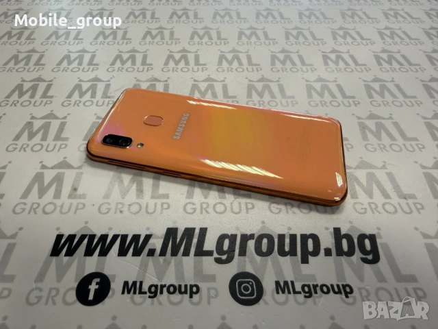 #MLgroup предлага Samsung Galaxy A40 64GB/ 4GB RAM Coral, втора употреба.