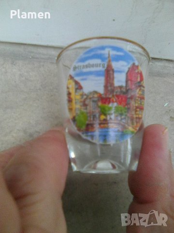Стара чашка сувенир от Страсбург, снимка 4 - Други ценни предмети - 38022239
