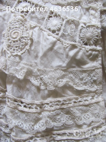 Царство България детска рокля, изключителен модел, снимка 11 - Антикварни и старинни предмети - 53272220