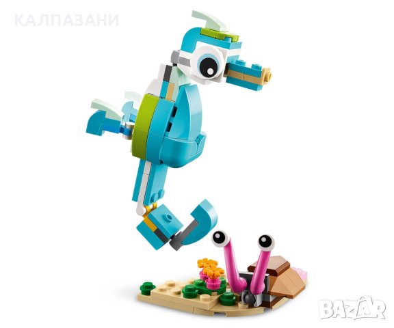 LEGO® Creator 31128 - Делфин и костенурка, снимка 6 - Конструктори - 43582210