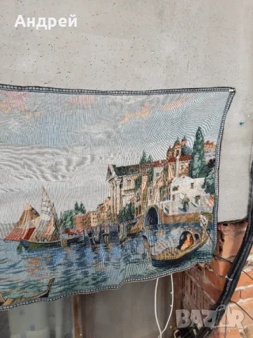 Старинен ковьор,покривка за стена #281, снимка 4 - Антикварни и старинни предмети - 48944378