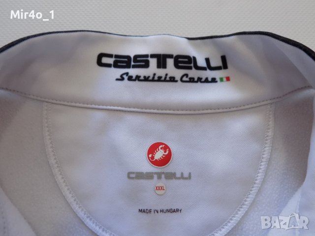 вело джърси castelli горнище шосейно колоездене мъжко оригинал XXXL, снимка 7 - Спортни дрехи, екипи - 42977115