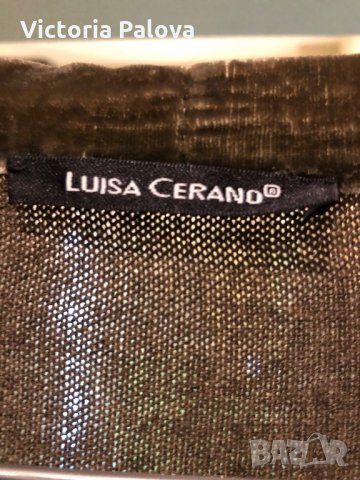 Скъпа дизайнерска жилетка LUIZA CERANO,премиум класа, снимка 3 - Жилетки - 27504264
