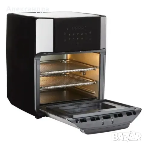 Фурна еър фрайър Sokany 12L 1800W, снимка 12 - Уреди за готвене на пара - 49200669