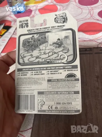 Hotwheels 1999-Porsche 911 GT1-98, снимка 4 - Колекции - 49656926