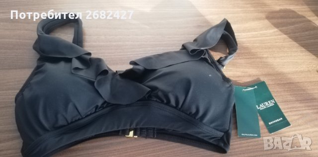 Lauren Ralph Lauren Бански черен горнище