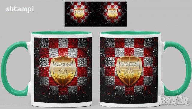 Чаша Арсенал Arsenal  Керамична, снимка 5 - Фен артикули - 34782804