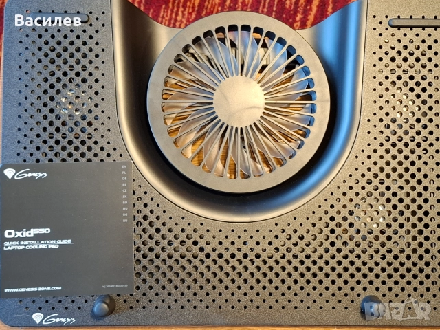 Охлаждаща подложка за лаптоп Oxid 55, снимка 3 - Лаптоп аксесоари - 52460156