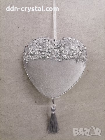 Комплект от 12бр. коледни топки – 8см. диаметър, снимка 2 - Декорация за дома - 43378595