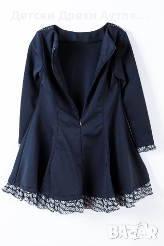 Нови рокли за момичета с дълъг ръкав и блестящи камъни. 104-134, снимка 7 - Детски рокли и поли - 51938476