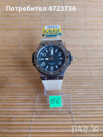 Дамски и мъжки часовници Charles Delon и Q&Q, снимка 13 - Дамски - 53369037