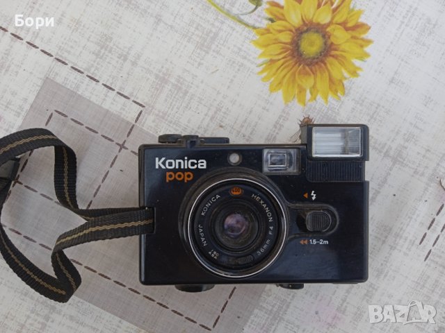 Konica Pop 35мм лентов фотоапарат, снимка 4 - Фотоапарати - 40061057