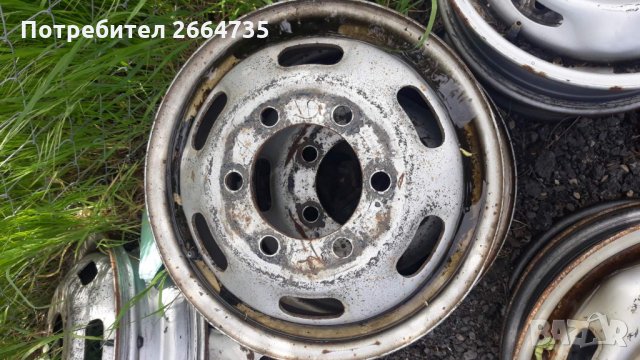 джанти за бусове Форд  Мерцедес Ивеко Фолксваген Фиат Рено Опел, снимка 3 - Гуми и джанти - 28713991