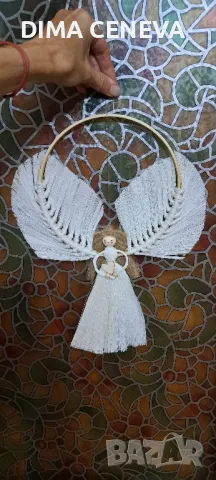 Ангел от макраме, снимка 2 - Други - 48092932