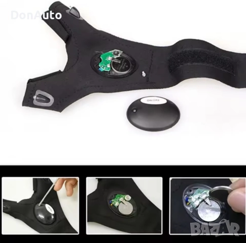 LED ръкавици с фенер, снимка 7 - Аксесоари и консумативи - 51634773