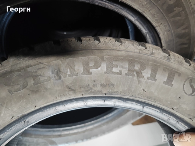 2бр.зимни гуми 215/55/17 Semperit, снимка 5 - Гуми и джанти - 52415740