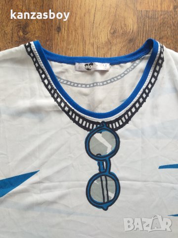 desigual - страхотна дамска блуза КАТО НОВА, снимка 2 - Тениски - 32935935