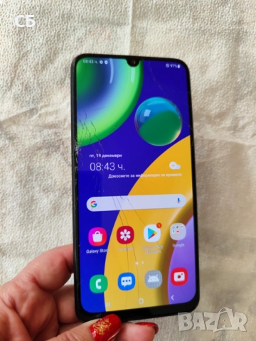 Работещ Samsung M21 със счупен дисплей, снимка 5 - Samsung - 52844783