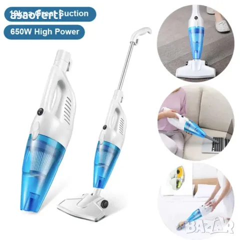 Вертикална прахосмукачка HEPA, снимка 9 - Прахосмукачки - 49499418