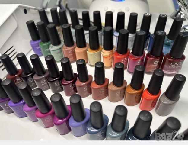 Cnd shellac , vinylux , оригинални гел лакове, снимка 4 - Продукти за маникюр - 53486883