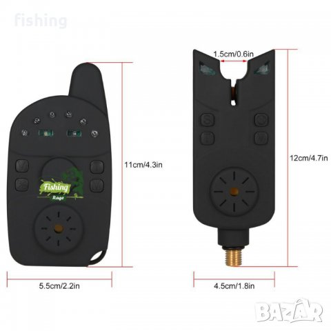 Промо 2022 Сигнализатори JY-12  3+1/4+1/6+1, снимка 4 - Екипировка - 30813649