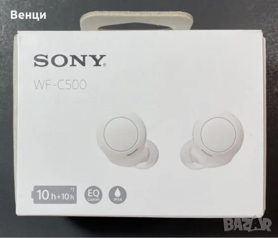Безжични слушалки Sony WF-C500, снимка 3 - Bluetooth слушалки - 49813911