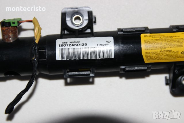 Лява завеса Fiat Croma комби (2005-2011г.) 51789615 / ляв airbag таван Фиат Крома, снимка 4 - Части - 42964159