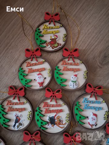 коледни играчки за елха,топки, снимка 3 - Декорация за дома - 43346807