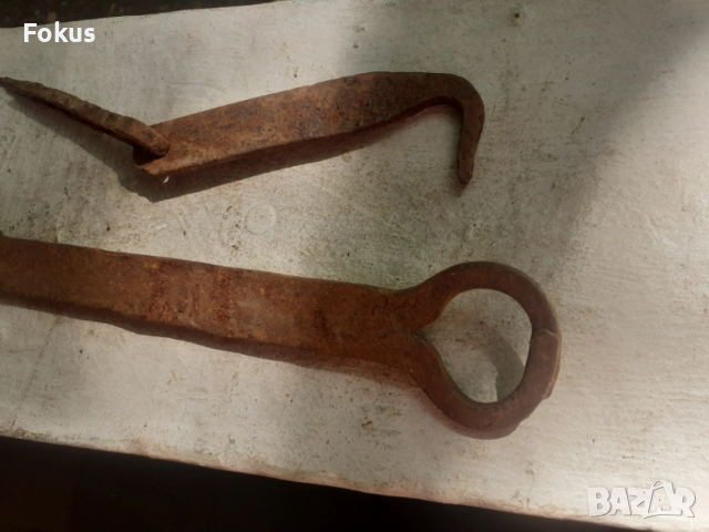 Стари ковани резета резе мандало за врата порта, снимка 2 - Антикварни и старинни предмети - 53277197