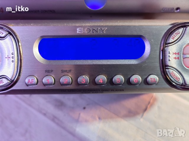 SONY CDX-M670, снимка 11 - Радиокасетофони, транзистори - 43854400