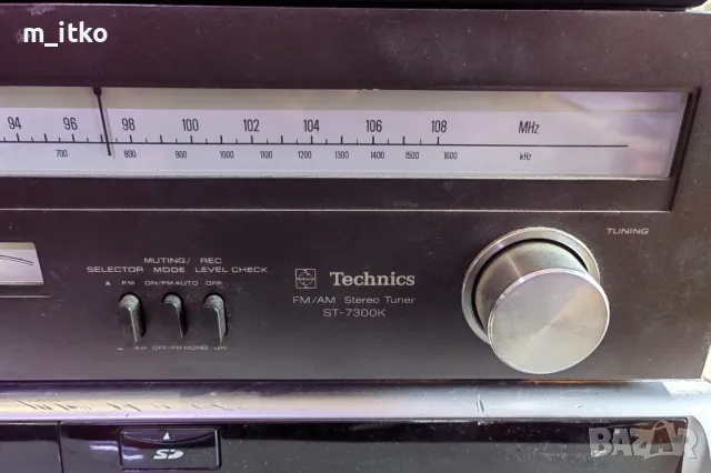 Technics ST-7300K AM/FM стерео тунер, снимка 3 - Декове - 49054630