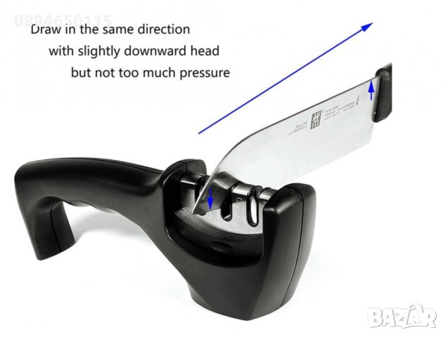 Комбинирано тройно точило за ножове ножици керамични, снимка 7 - Аксесоари за кухня - 33664639