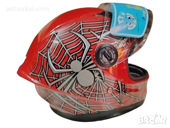Детска каска Мотор/Мотопед/Вело/Скутер/Атв Шлем два двята, снимка 8 - Аксесоари и консумативи - 52593215