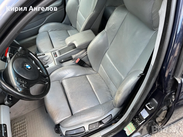  Кожени седалки тип Рекаро за BMW E46 Комби (с подгрев и надуване)
