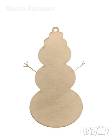 дървени висулки за елха , снимка 12 - Декорация за дома - 43034532