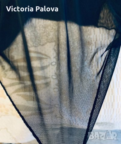 Дълга черна рокля DEPOLO, снимка 14 - Рокли - 33193761