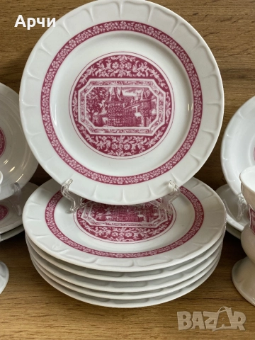 Немски порцеланов сервиз -HEINRICH, снимка 2 - Сервизи - 52506125