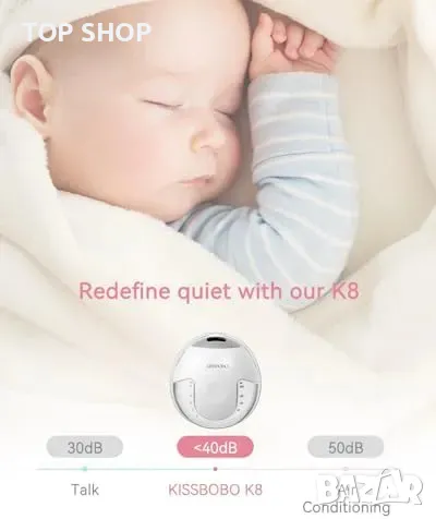 Нова единична Компактна електрическа помпа за кърма с 4 режима, безшумна, снимка 4 - Помпи за кърма - 49335204