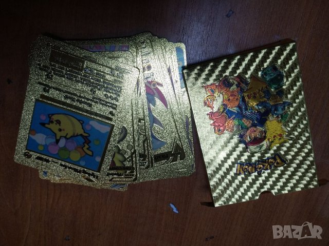 Златни Карти Покемон, снимка 2 - Игри и пъзели - 40164187