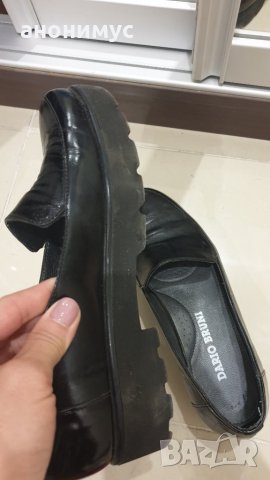 Черни обувки естествена кожа, снимка 3 - Дамски ежедневни обувки - 26666066