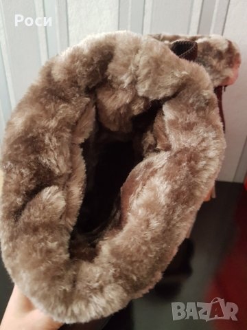 Нови зимни ботуши унисекс в кафяво - номер 38 , снимка 3 - Дамски ботуши - 27167671