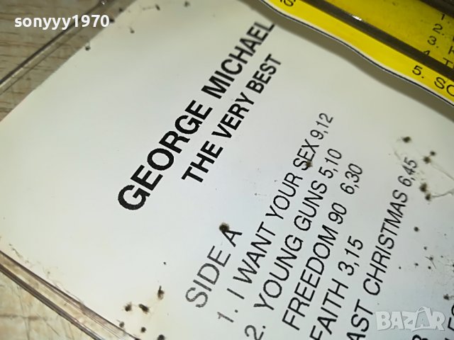 GEORGE MICHAEL-КАСЕТА 2701231259, снимка 9 - Аудио касети - 39453506
