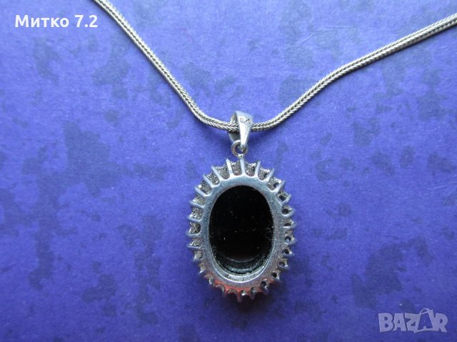 сребърен медальон 7, снимка 5 - Колиета, медальони, синджири - 28646812